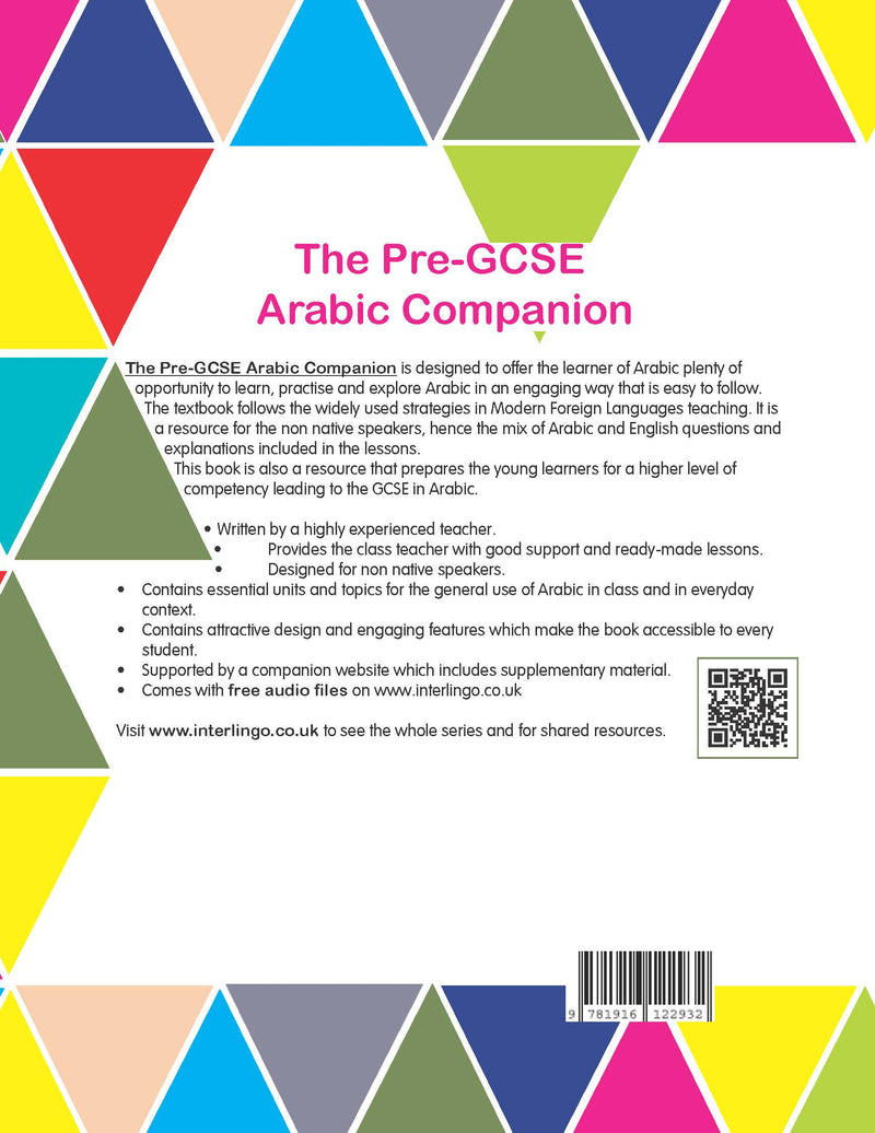 The Pre GCSE Arabic Companion – Colour Edition 9781916122932