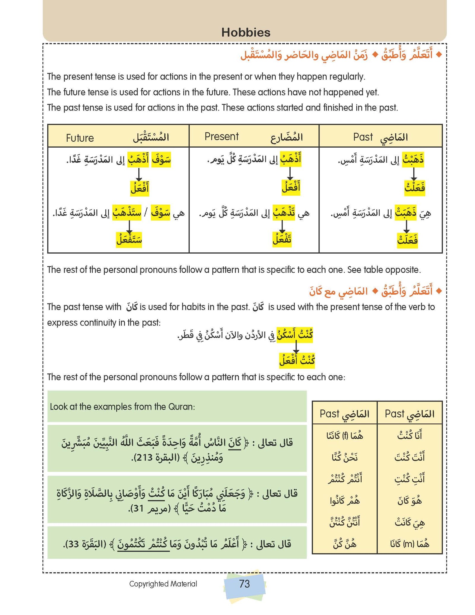 The Pre GCSE Arabic Companion Colour Edition 9781916122932