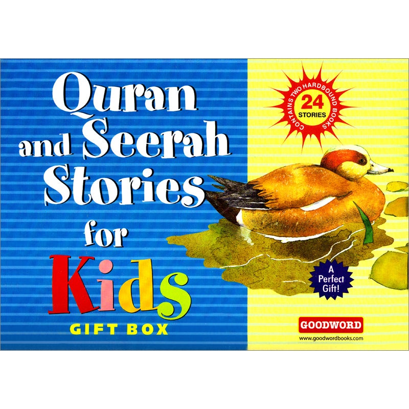 Quran and Seerah Stories for Kids Gift Box (2 Hardcover Books)