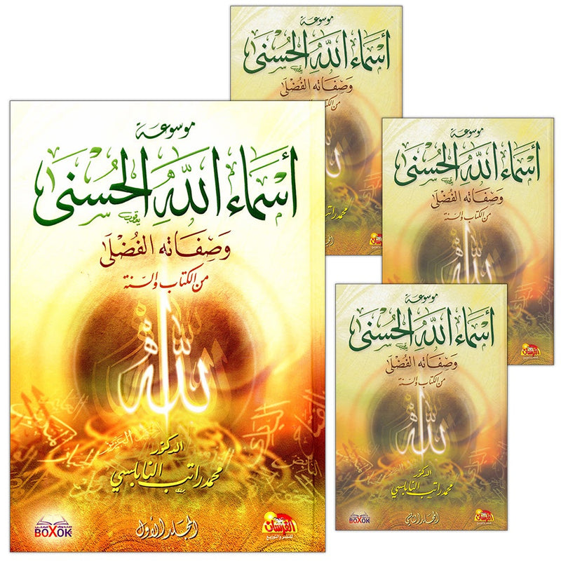 The 99 names of Allah and his Grace Attributes from Quran and Sunnah 1-4 (set of 4 Volume set)