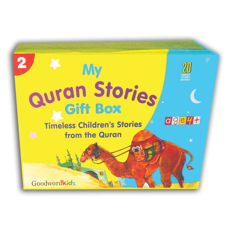 My Quran Stories Gift Box: 2 (20 Quran Stories for Little Hearts, Paperback)