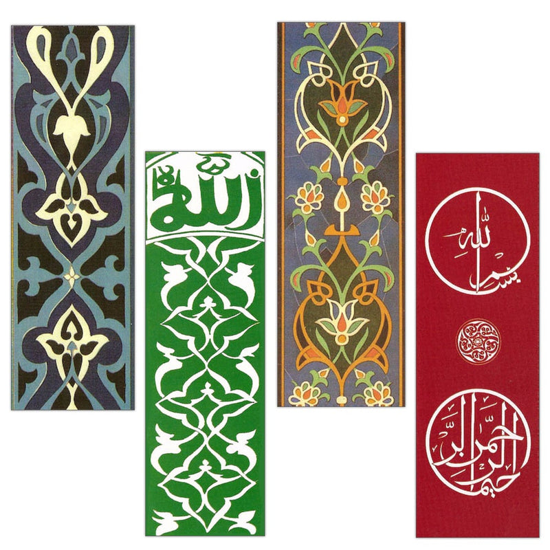 Calligraphy Bookmarks (Set of 4)