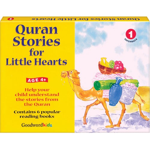 Quran Stories for Little Hearts Gift Box: 1  (6 Books)