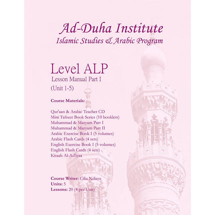 Lesson Manuals: Level ALP Part 1 (Unit 1-5)