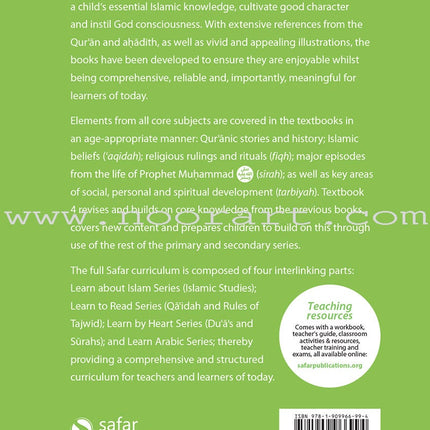 Safar Islamic Studies Textbook: Level 4