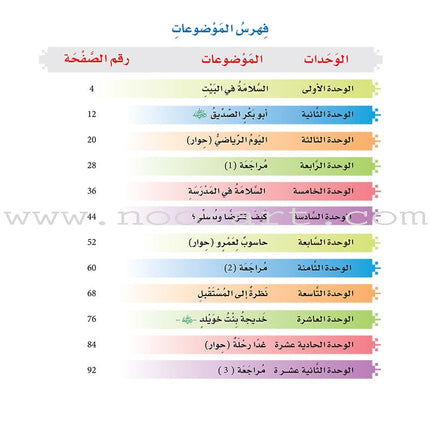 ICO Learn Arabic Textbook: Level 4 (Combined Edition, with Access Code) تعلم العربية  - مدمج
