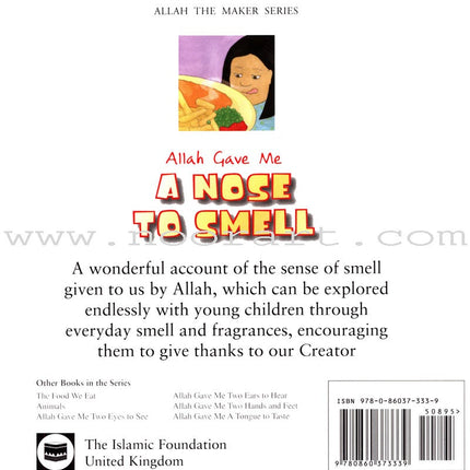 Allah Gave Me A Nose to Smell