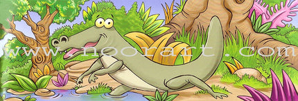 The Curious Crocodile (Hardcover)