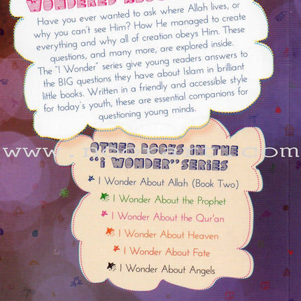 I Wonder About Allah: Book One