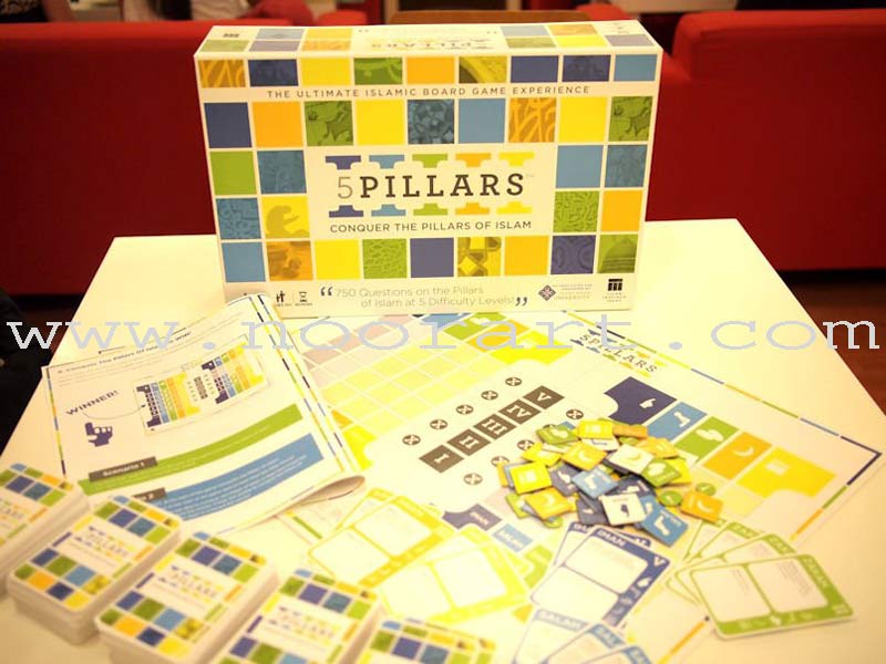 5 PILLARS Board Game