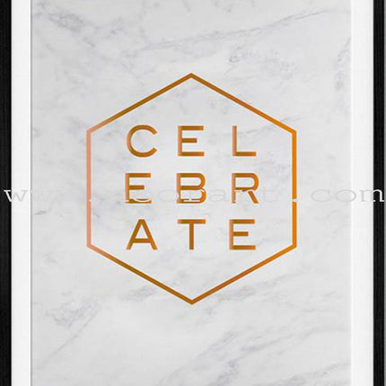 Art print - Marble Celebrate