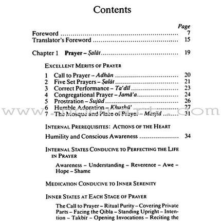Inner Dimensions of Islamic Worship