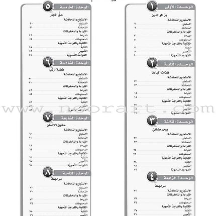 ICO Learn Arabic Workbook: Level 7, Part 1 تعلم العربية