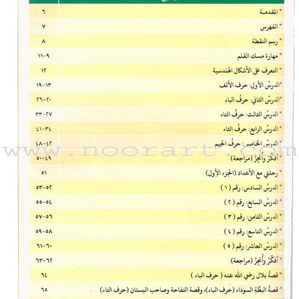 Journey with Al-Qaidah An-Noraniah from Alef to Ya'a: Pre-KG Level, Part 1 (4-5 Years) رحلة مع القاعدة النورانية من الألف إلى الياء الجزء الاول