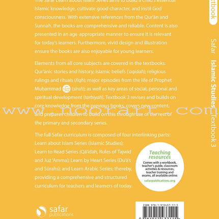 Safar Teacher's Guide for Islamic Studies: Level 3