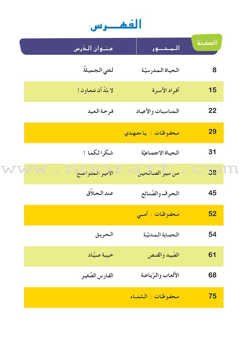 Al Amal Series - Reading and Composition Lessons and Exercises: Level 3 سلسلة الأمل القراءة والتعبير دروس وتمارين