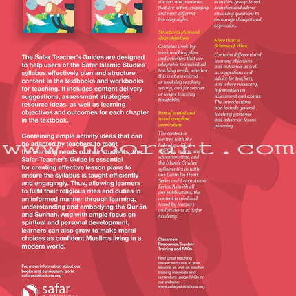 Safar Teacher's Guide for Islamic Studies: Level 1