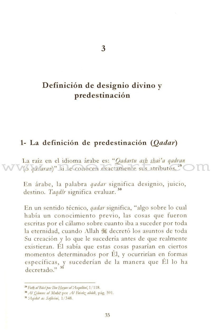 Designio Divino Y Predestinación -Divine Will and Predestination
