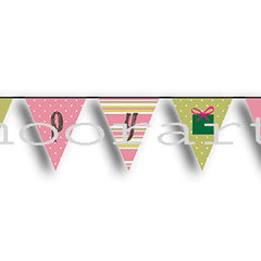 Bunting “Happy Eid Banner” - Shabby “Zee” Chic