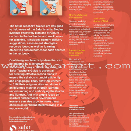 Safar Teacher's Guide for Islamic Studies: Level 2