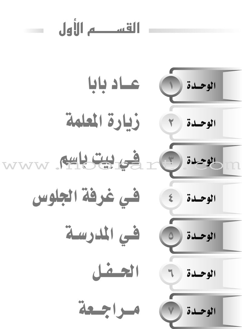 Horizons in the Arabic Language Workbook: Level 1