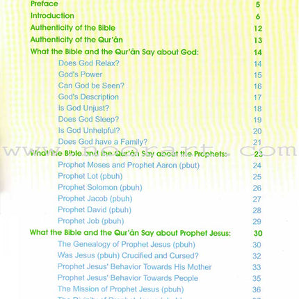 Christianity and Islam According To the Bible and the Quran