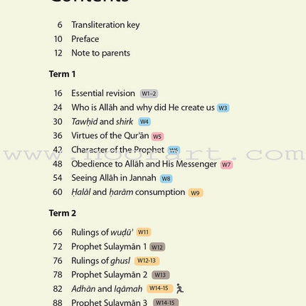 Safar Islamic Studies Textbook: Level 6