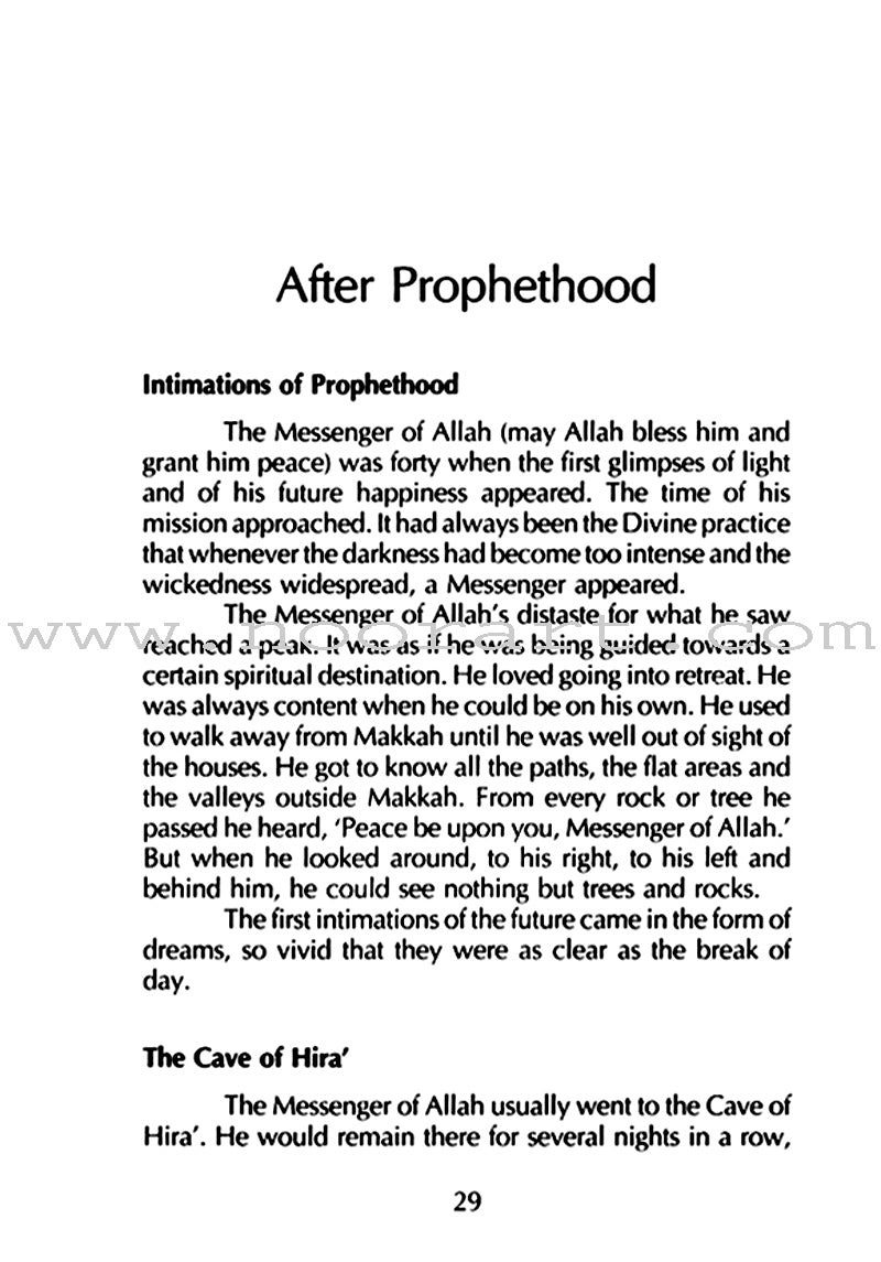 Muhammad the Last Prophet a Model for all Time