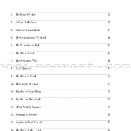 Life of Rasulullah (Madinah Period)