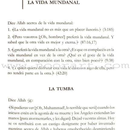 Conoces Los Pasos De Tu Futuro? -Steps to the Hereafter