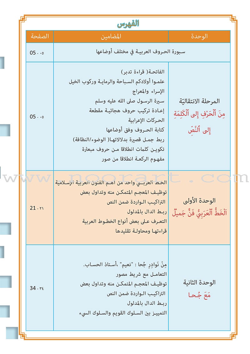 Sabeel for Arabic Education - Textbook: Level 4 السبيل: إلى التربية و التعليم- المستوى الرابع
