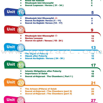 ICO Islamic Studies Teacher's Manual: Grade 7, Part 2