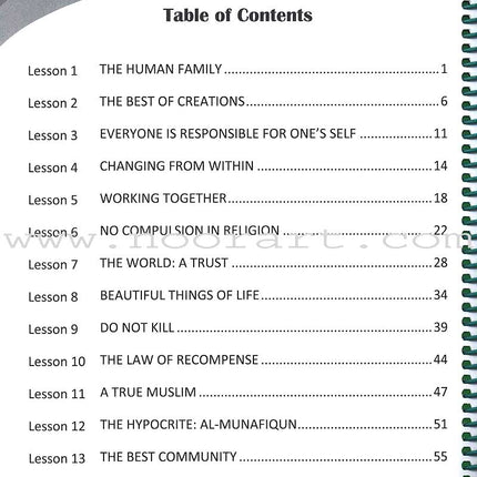 Teachings of the Qur'an Workbook: Volume 3