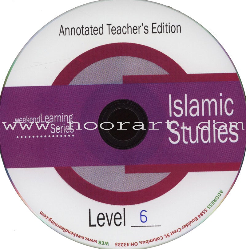 Weekend Learning Islamic Studies Teacher's Manual: Level 6 (New Edition)