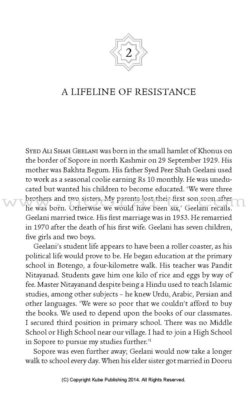 Paradise on Fire: Syed Ali Geelani & the Struggle for Freedom in Kashmir