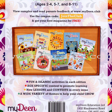 MyDeen Islamic Activity Book 1 (5–7 Years)
