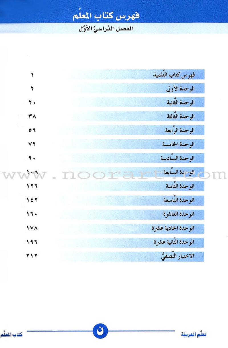 ICO Learn Arabic Teacher's Book: Level 2, Part 1 (Combined Edition) تعلم العربية