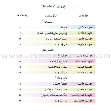ICO Learn Arabic Textbook: Level 6 (Combined Edition, with Access Code) تعلم العربية  - مدمج