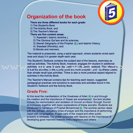 ICO Islamic Studies Teacher's Manual: Grade 5, Part 2