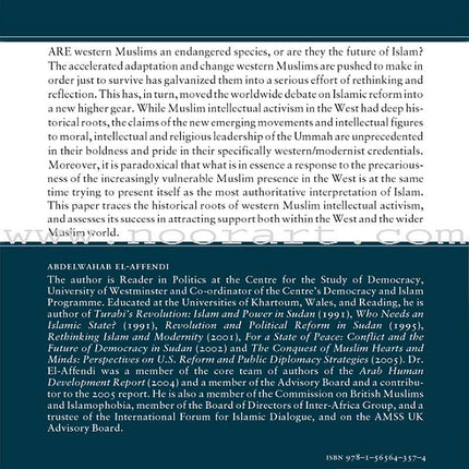 The People on the Edge: Religious Reform and the Burden of the Western Muslim Intellectual