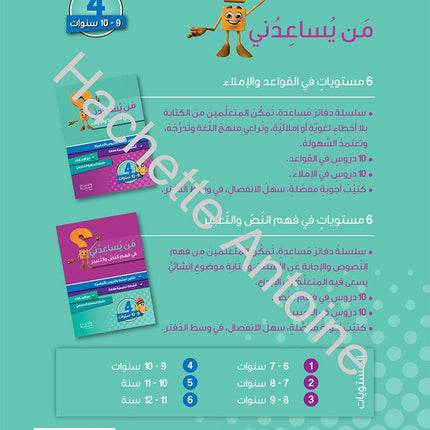 Who Can Help Me in Crammer and Dictation: Level 4 من يساعدني في القواعد والإملاء