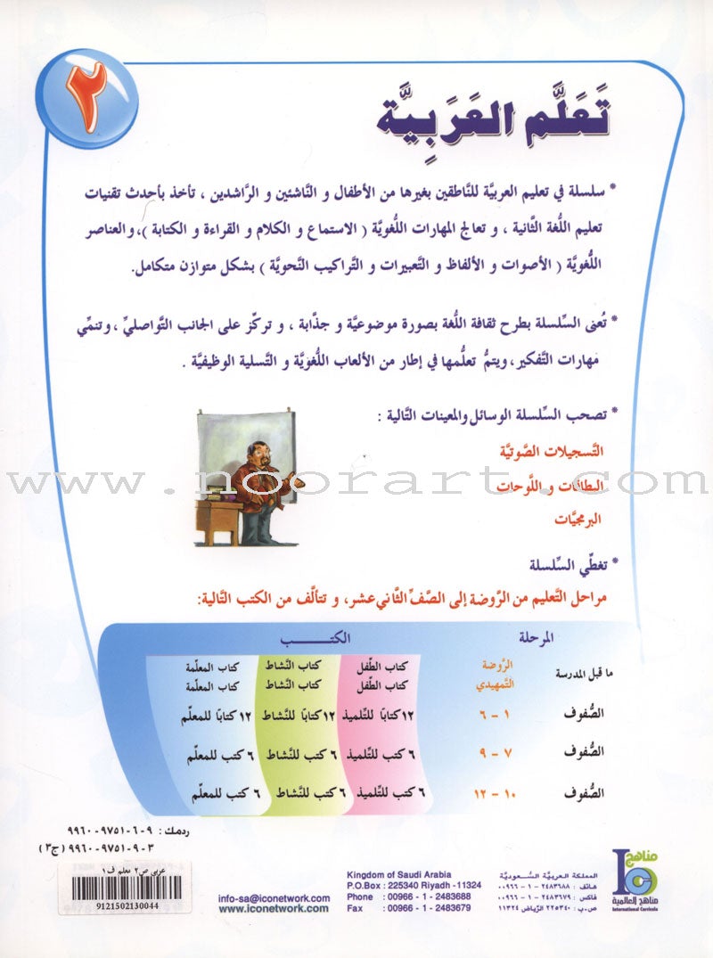 ICO Learn Arabic Teacher Guide: Level 2, Part 1