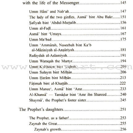 Women around the Messenger