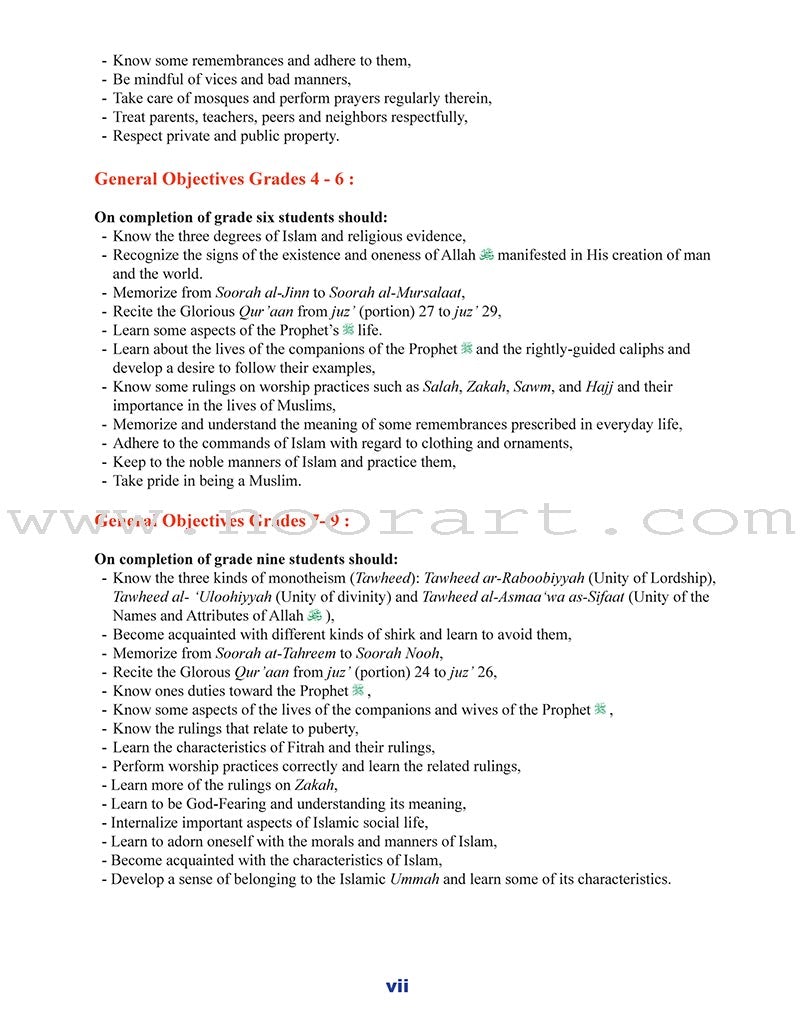 ICO Islamic Studies Teacher's Manual: Grade 4, Part 2