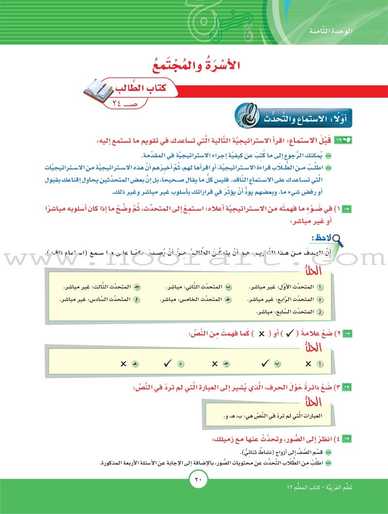 ICO Learn Arabic Teacher Guide: Level 12, Part 2 (Interactive CD-ROM)