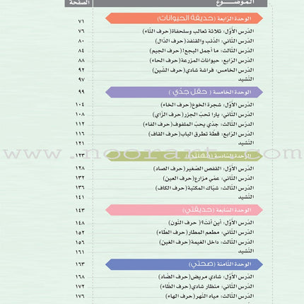 ICO Learn Arabic Teacher's Guide: KG2 (5-6 Years) تعلم العربية