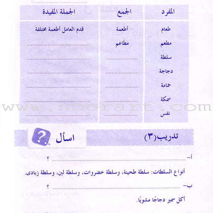 Arabic Language for Beginner Workbook: Level 11