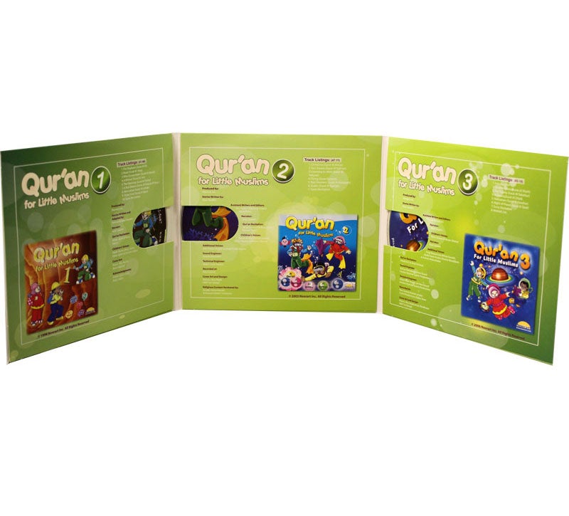 Qur'an for Little Muslims (Bundle of 3 Audio CDs)