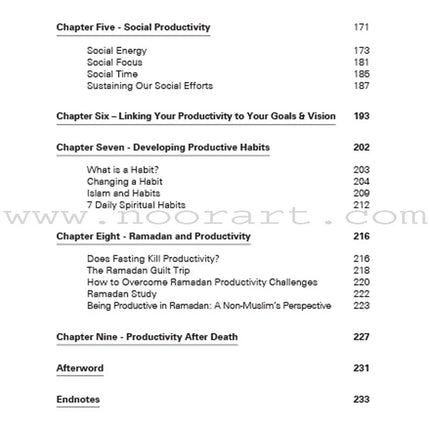 The Productive Muslim
