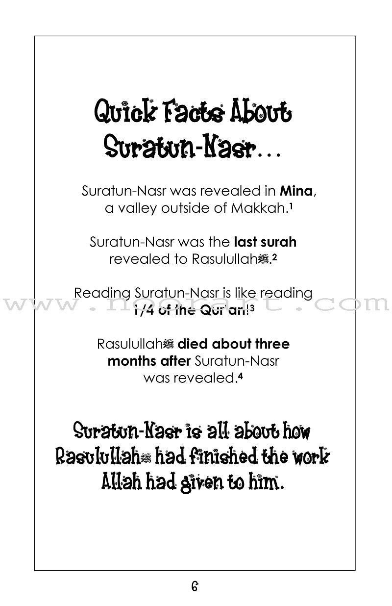 Mini Tafseer Book Series: Book 6 (Suratun-Nasr)